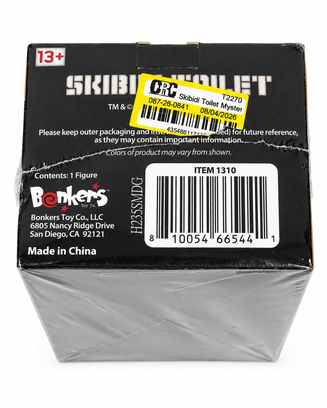 Skibidi Toilet Mystery Collector Figure Series 1 Bonkers Toys Sealed Blind Box