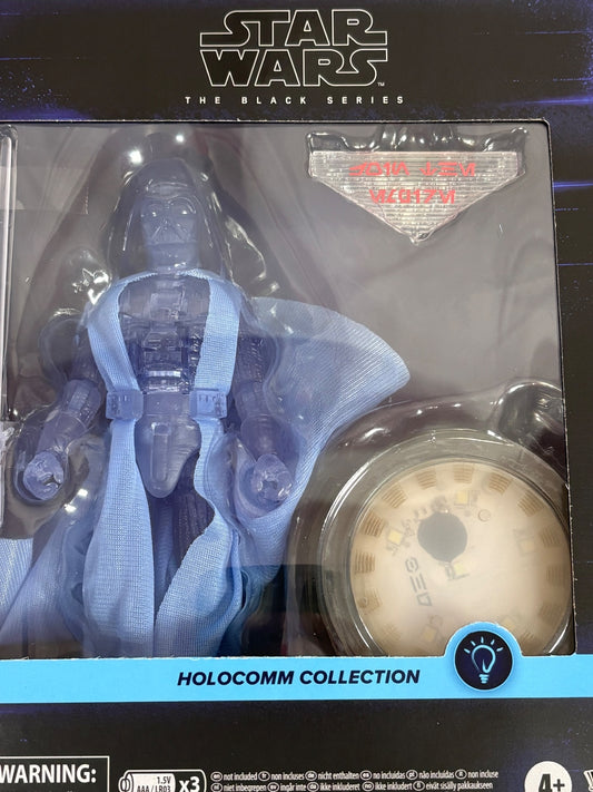 Star Wars Black Series Darth Vader Holocomm 6” G0277 Amazon Exclusive New