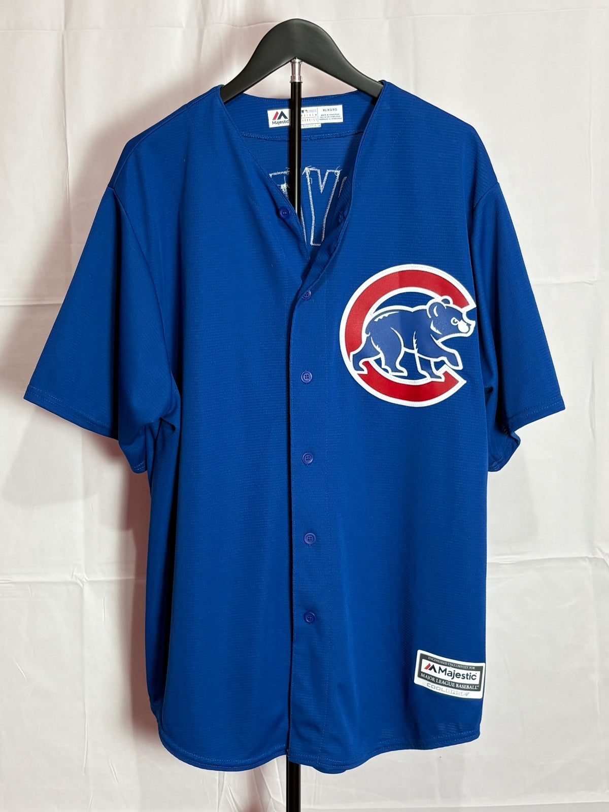 Chicago Cubs Kris Bryant #17 Majestic Cool Base Jersey Blue Men’s XL MLB