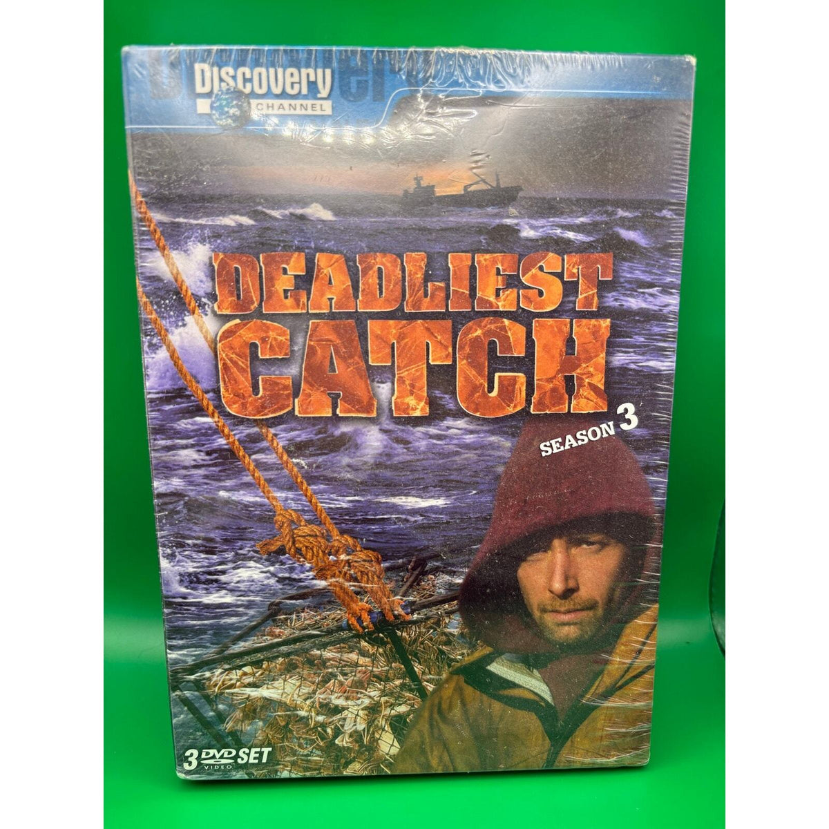 Deadliest Catch Season 3 DVD 3-Disc Set Discovery Channel New Sealed — photo 1
