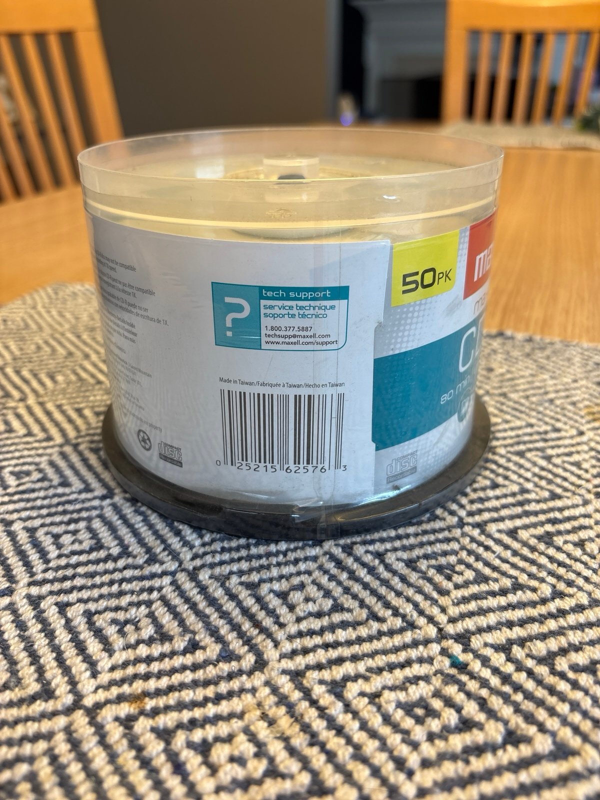 Maxell CD-R 50 Pack Recordable CDs 80 min 48X — photo 2