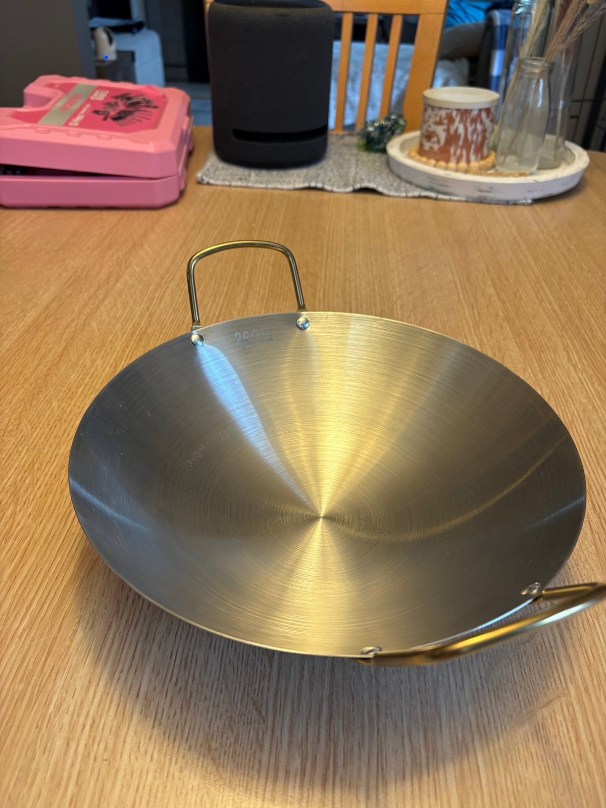 Stainless Steel Nonstick Wok Pan Double Handled Stock Pot — photo 2