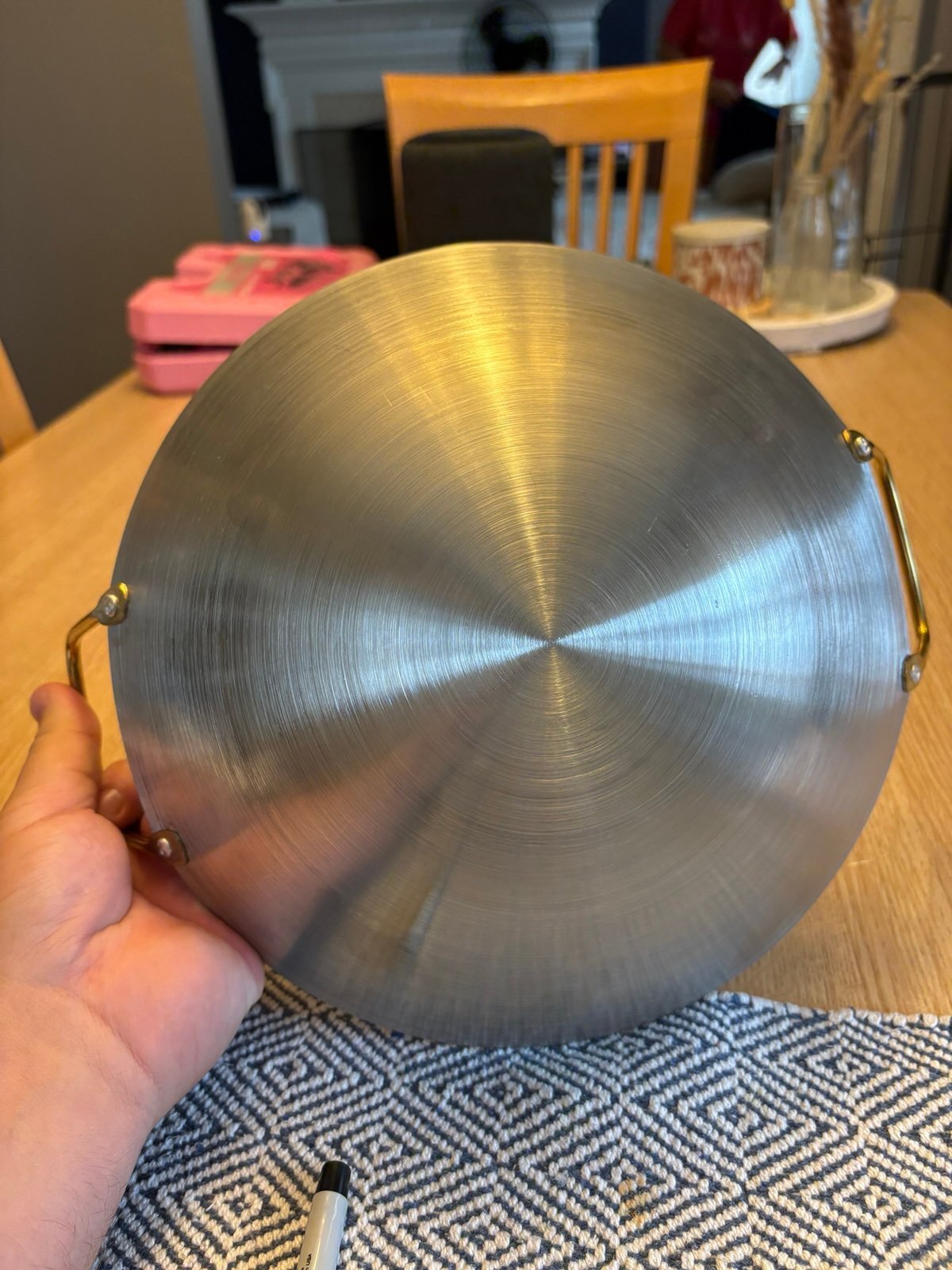 Stainless Steel Nonstick Wok Pan Double Handled Stock Pot — photo 6