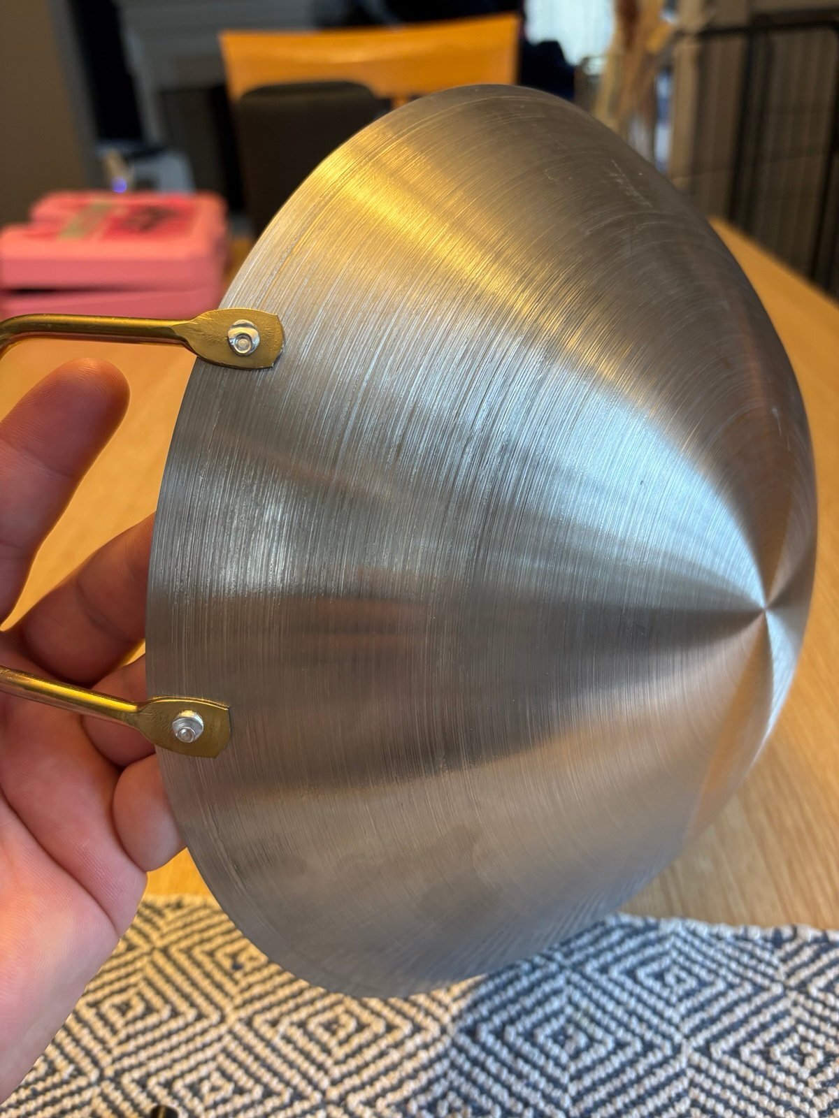 Stainless Steel Nonstick Wok Pan Double Handled Stock Pot — photo 7
