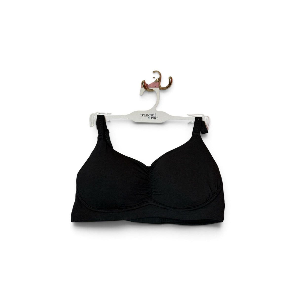 AnaOno Tranquil & True Wirefree Bra Black Size L Post Surgery NWT — photo 1