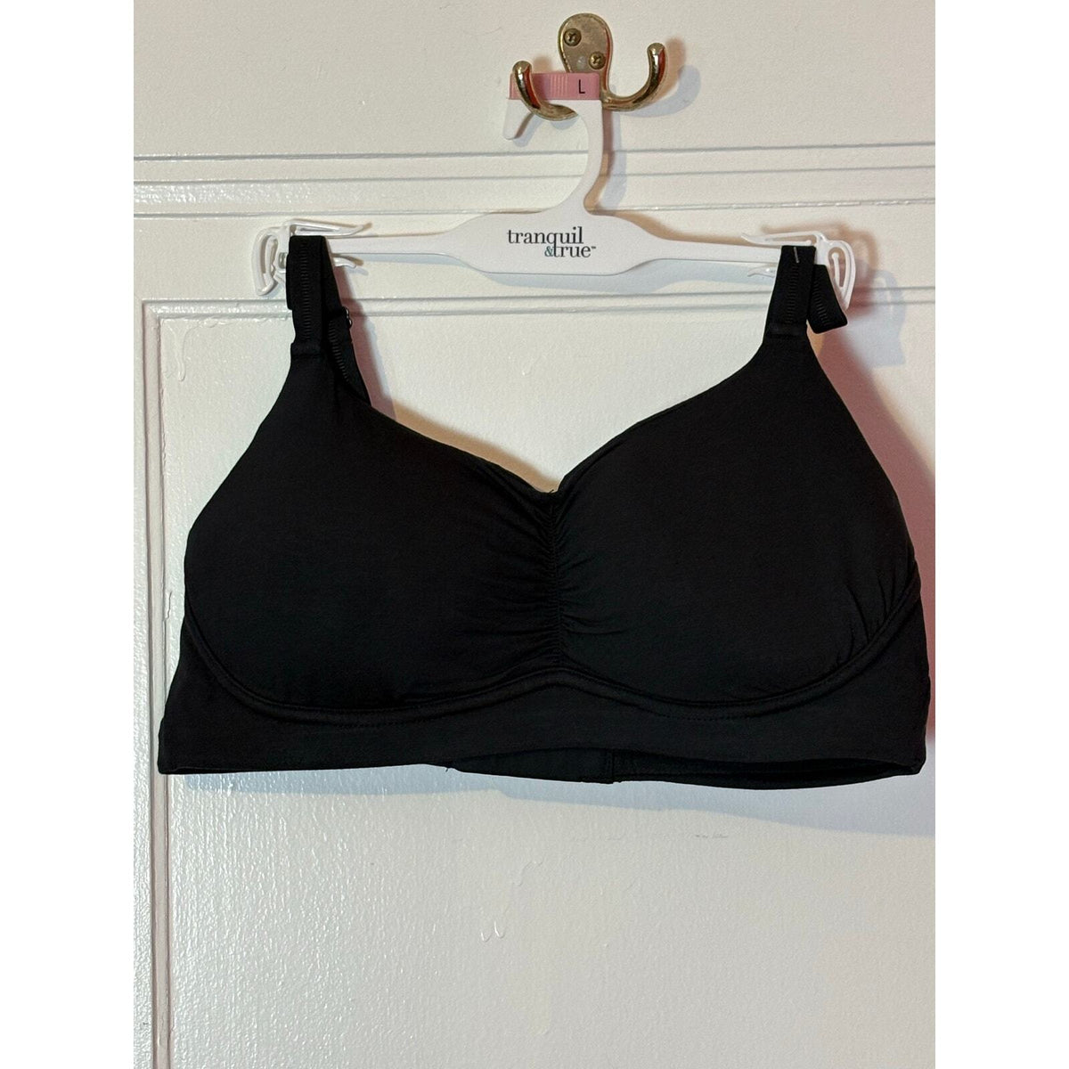AnaOno Tranquil & True Wirefree Bra Black Size L Post Surgery NWT — photo 2