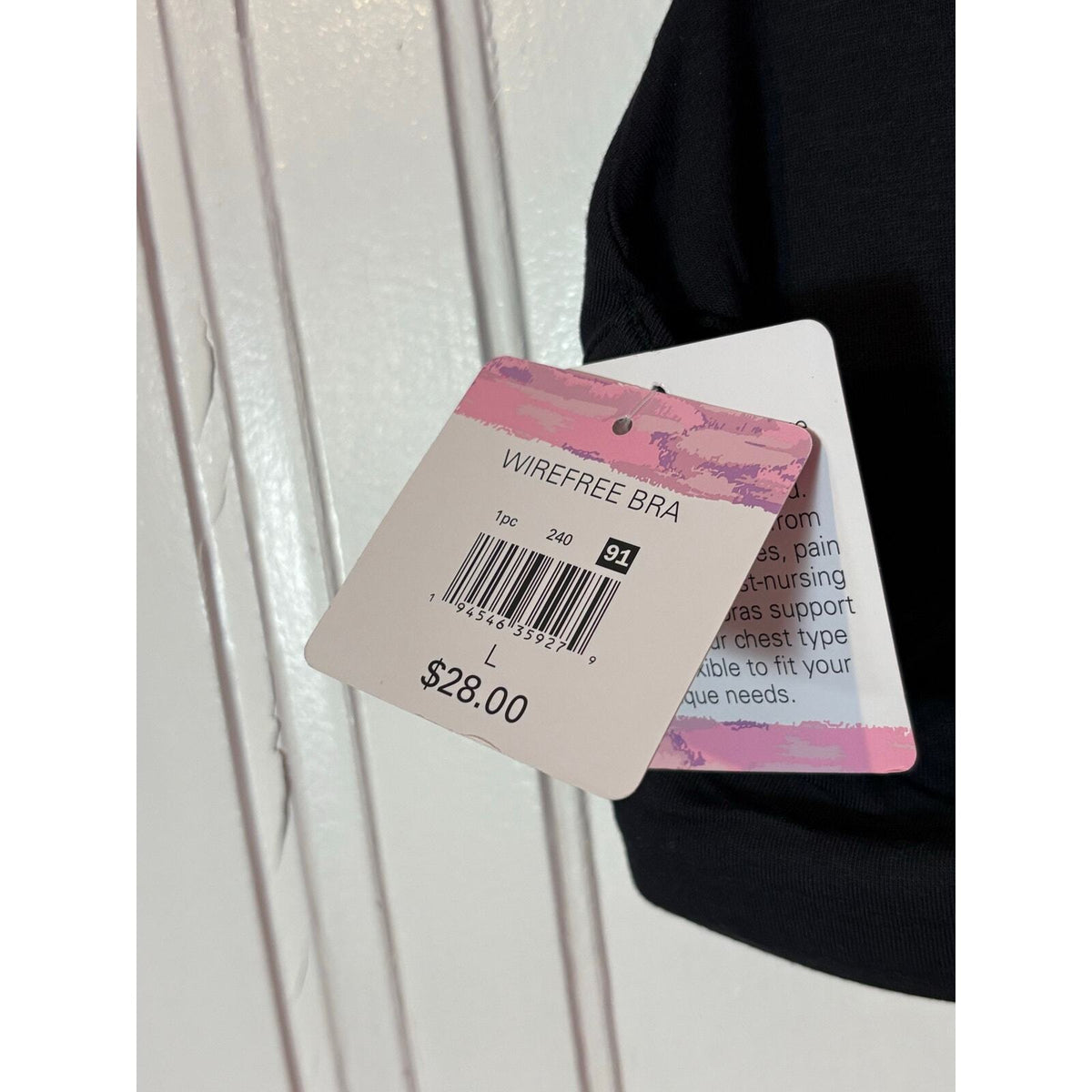 AnaOno Tranquil & True Wirefree Bra Black Size L Post Surgery NWT — photo 6
