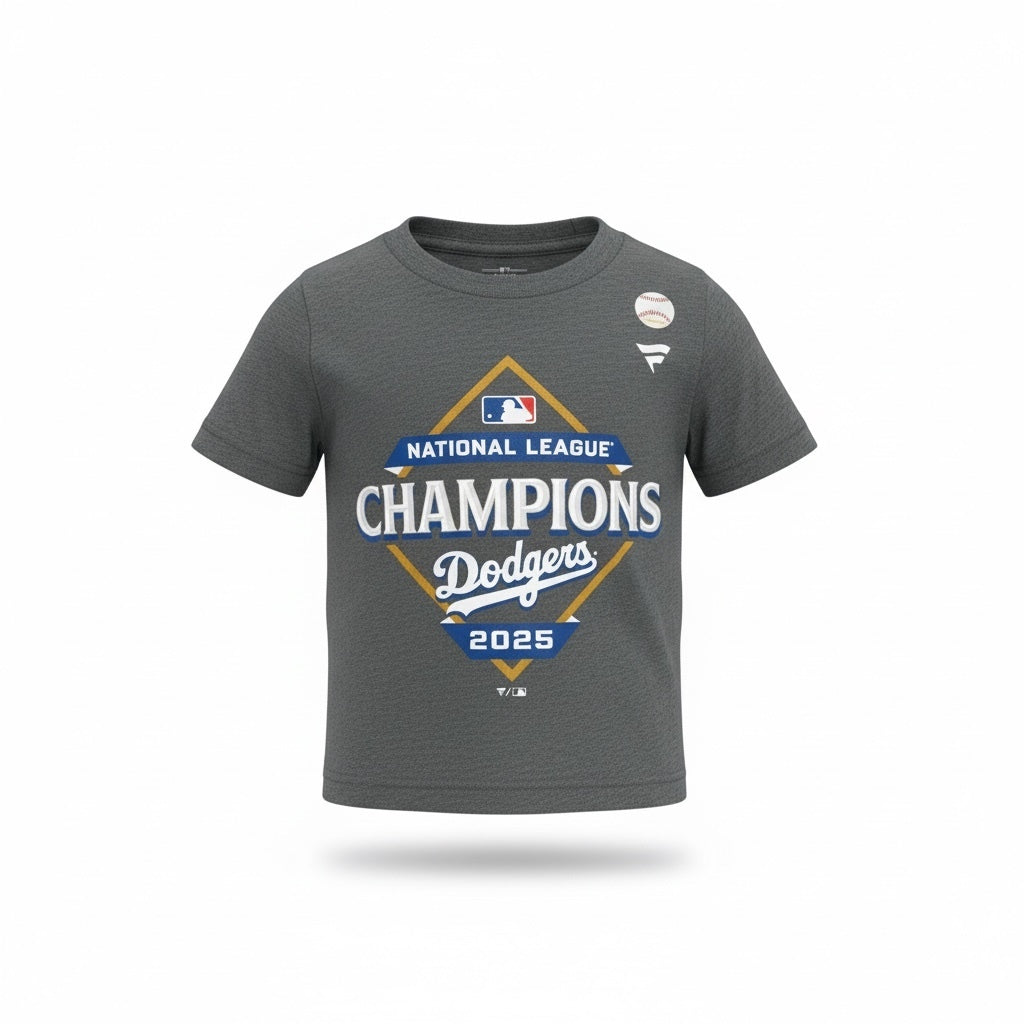 Fanatics LA Dodgers 2025 National League Champions Toddler T-Shirt 2T MLB — photo 1