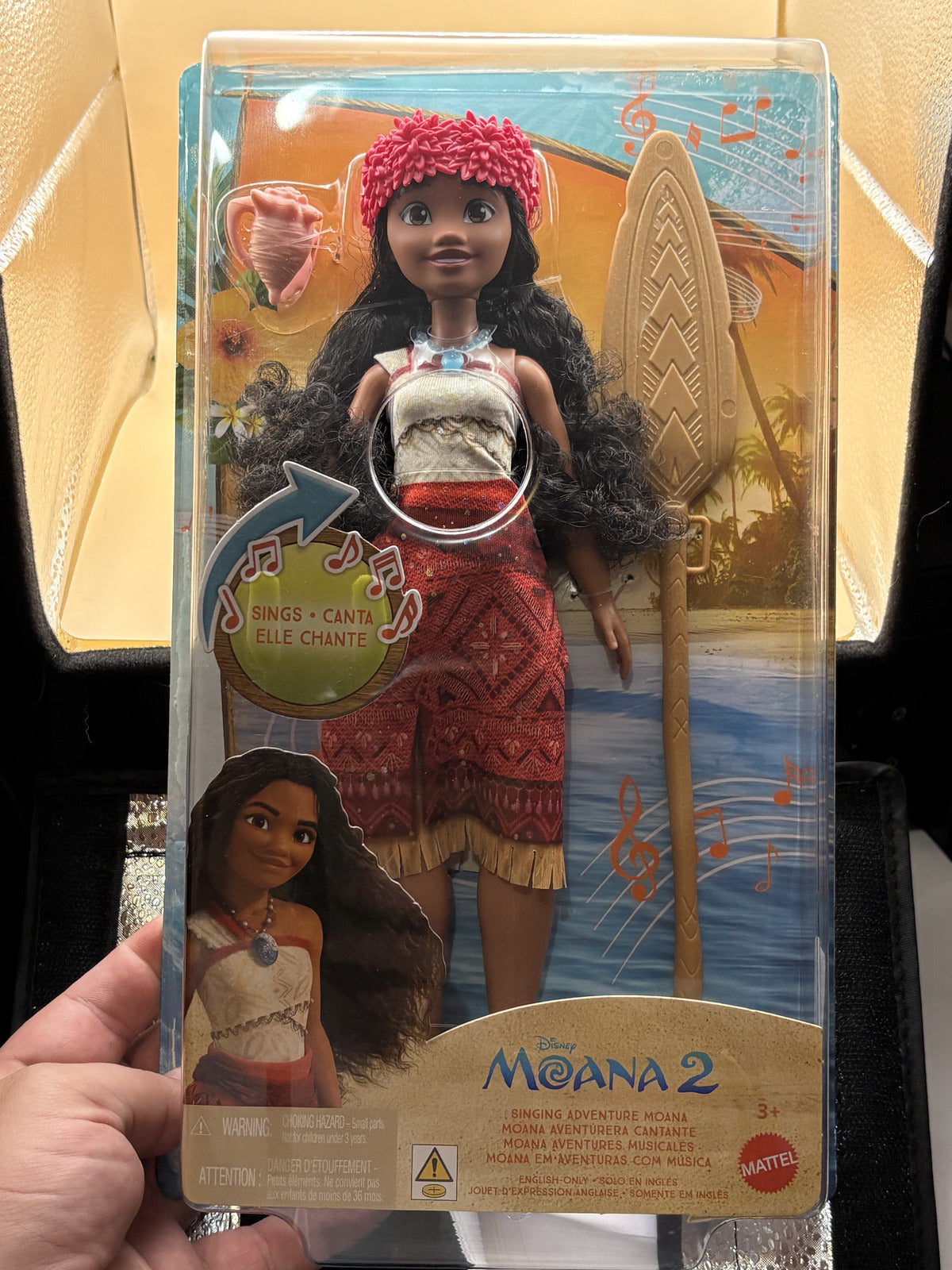 Mattel Disney Moana 2 Singing Adventure Moana Doll JBT37 New Box Wear — photo 2