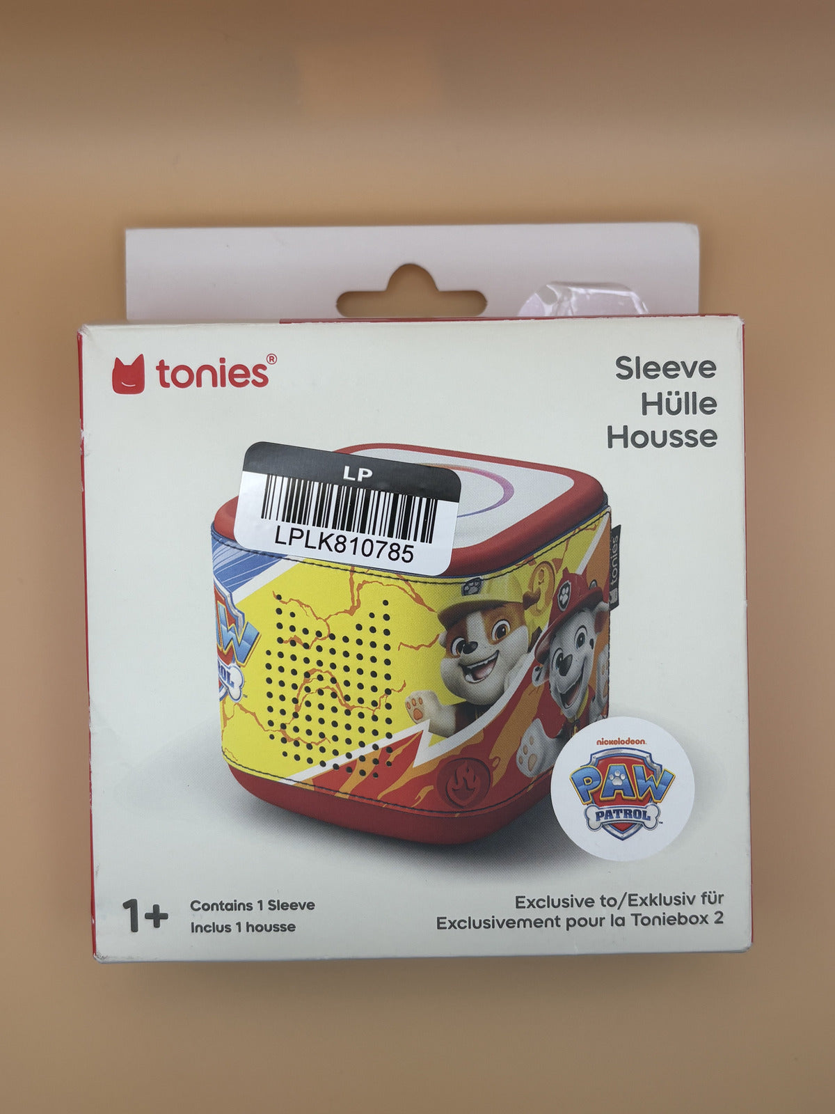 Tonies Toniebox 2 Sleeve PAW Patrol Nickelodeon Protective Cover New — photo 3