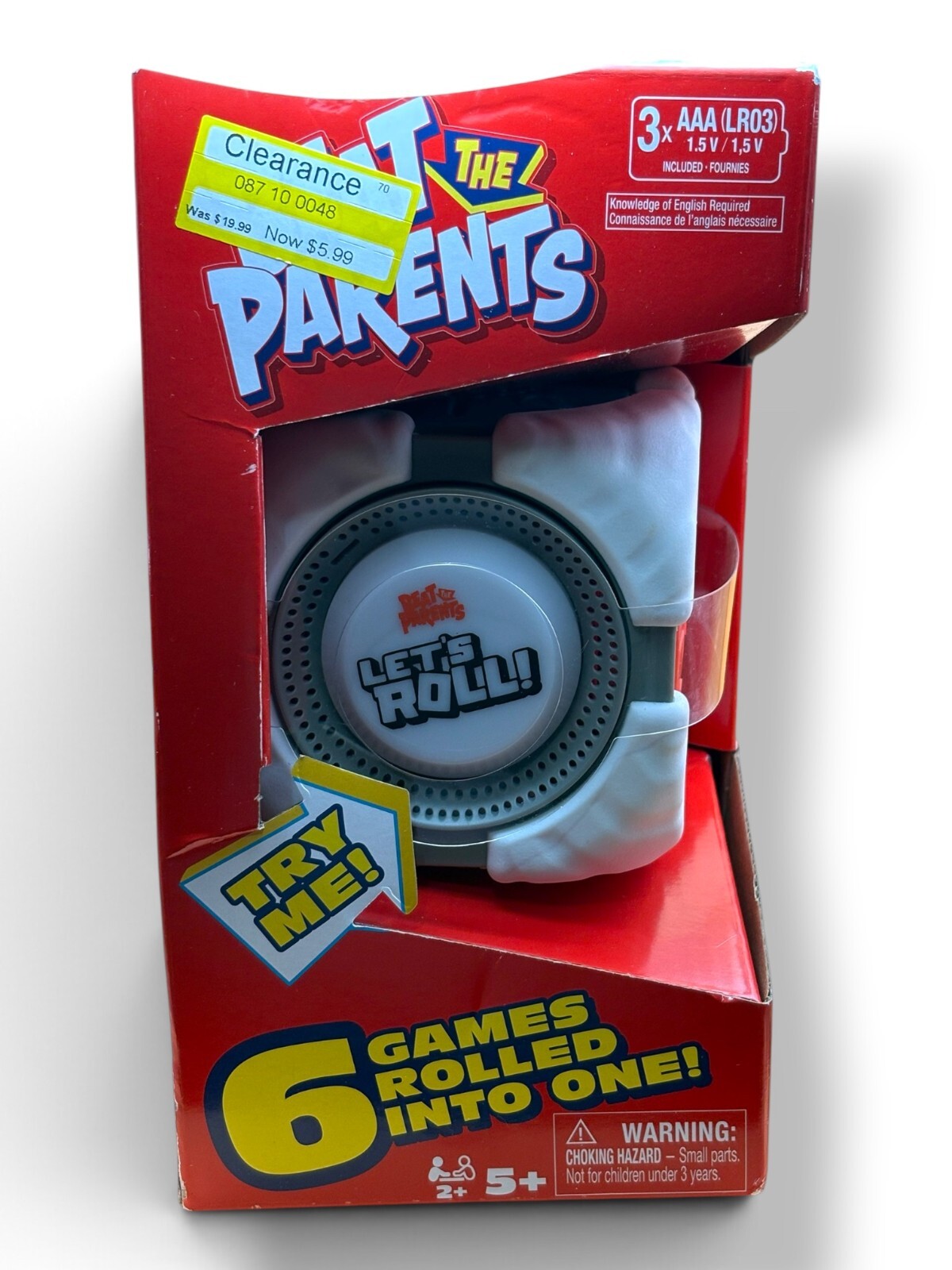 Beat the Parents Let's Roll Electronic Game Cube 6-in-1 Spin Master New — photo 1