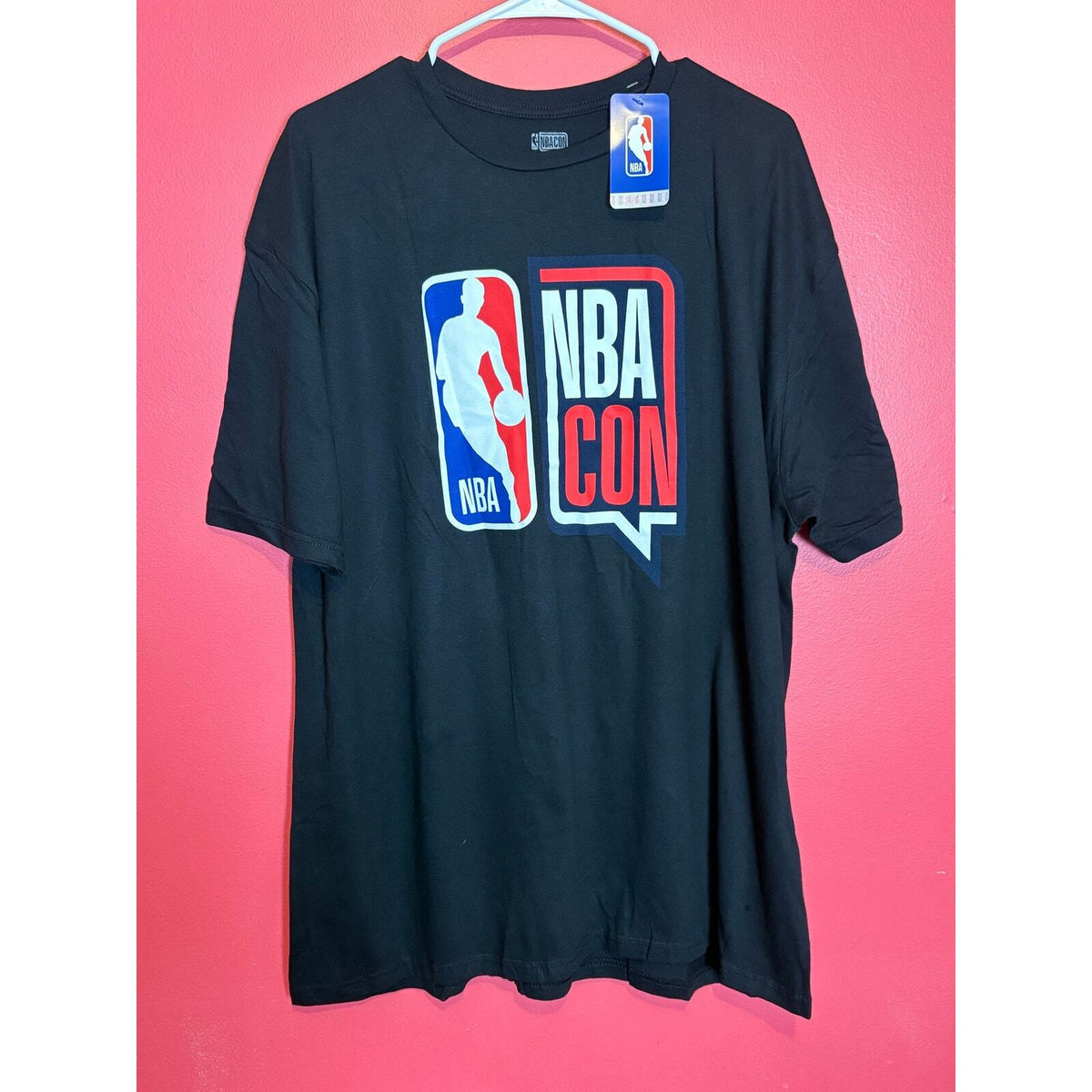 NBA Con Los Angeles Lakers T-Shirt Men’s 2XL Black NWT Basketball Graphic Tee — photo 3