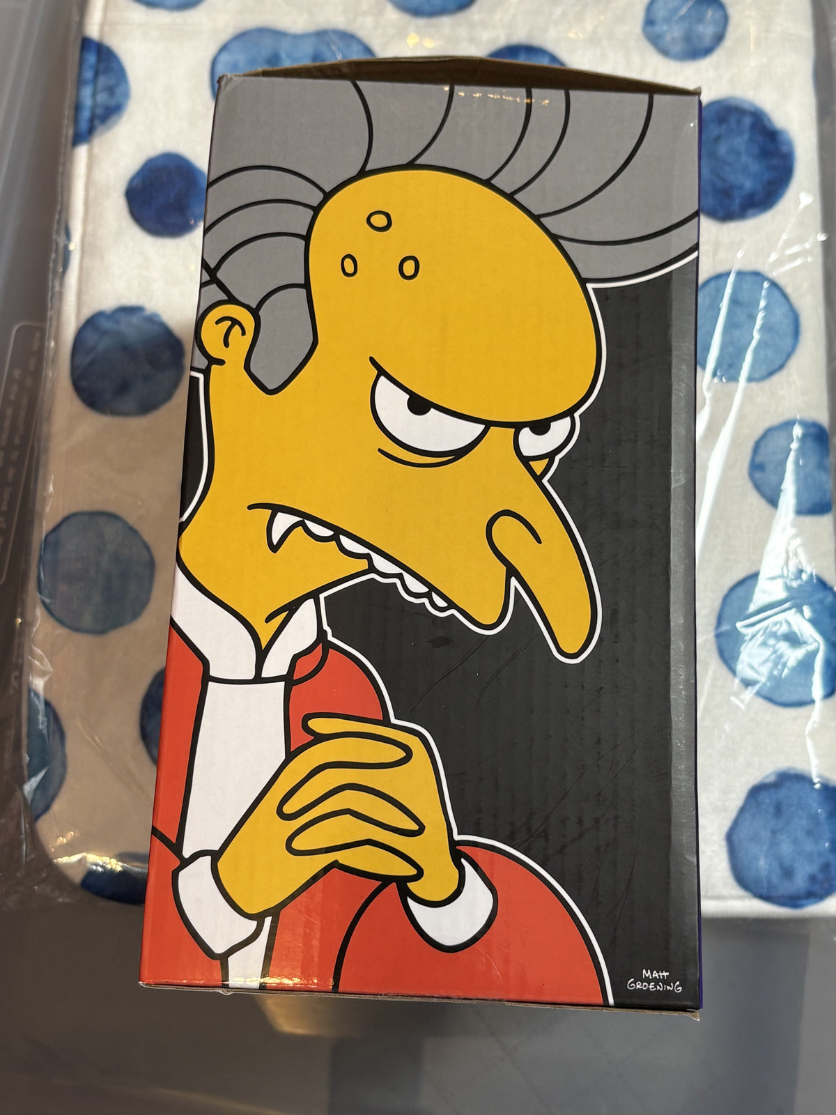 The Simpsons Vampire Mr Burns 5" Figure UV Color Change JAKKS Treehouse Horror — photo 4