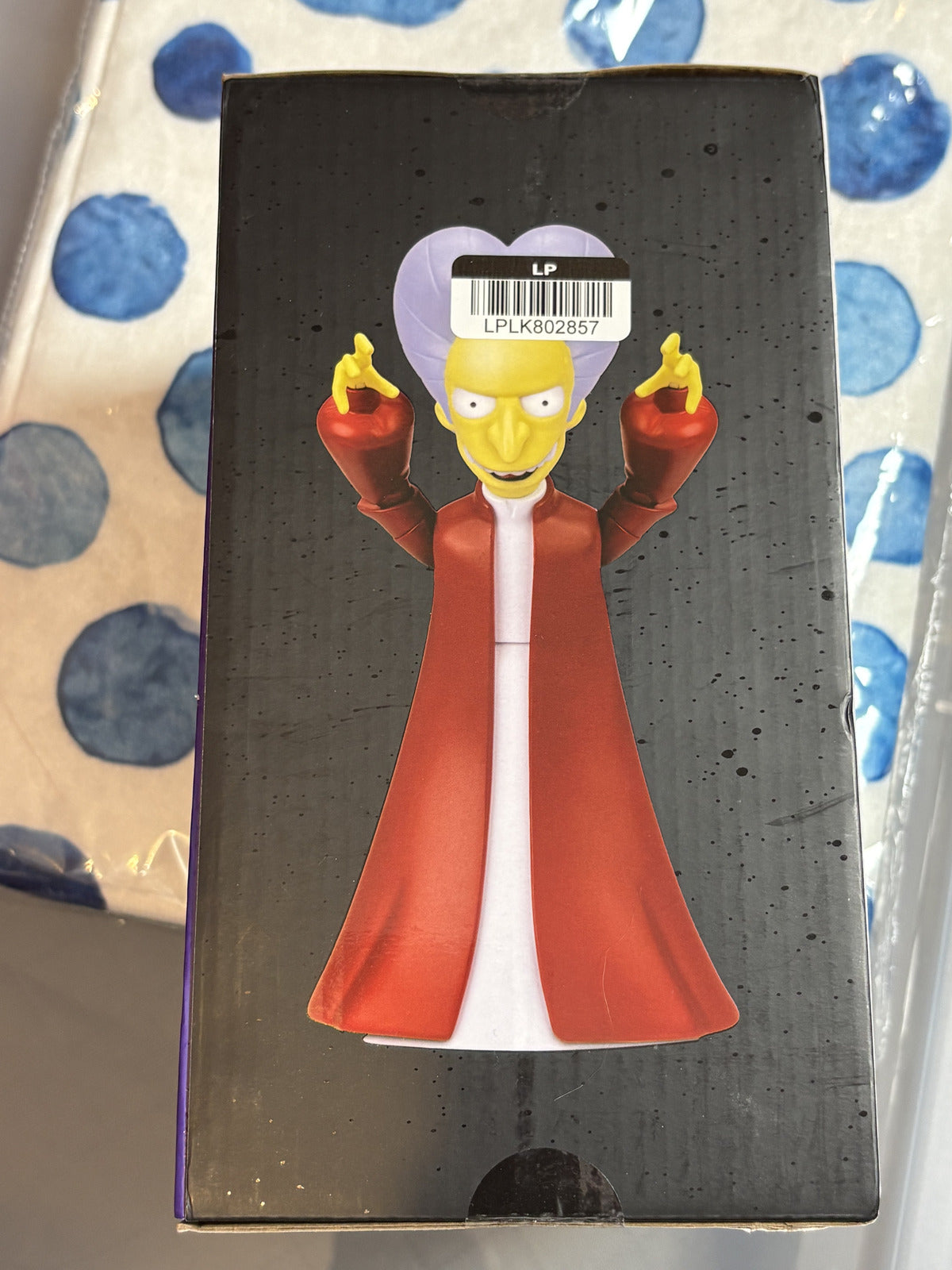 The Simpsons Vampire Mr Burns 5" Figure UV Color Change JAKKS Treehouse Horror — photo 6