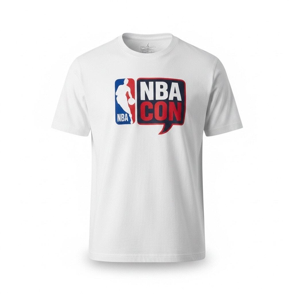NBA Con Washington Wizards T-Shirt Men’s Small White NWT Basketball Graphic Tee — photo 1