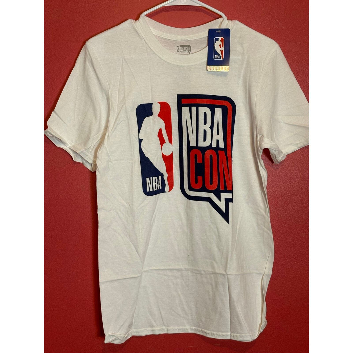 NBA Con Washington Wizards T-Shirt Men’s Small White NWT Basketball Graphic Tee — photo 2