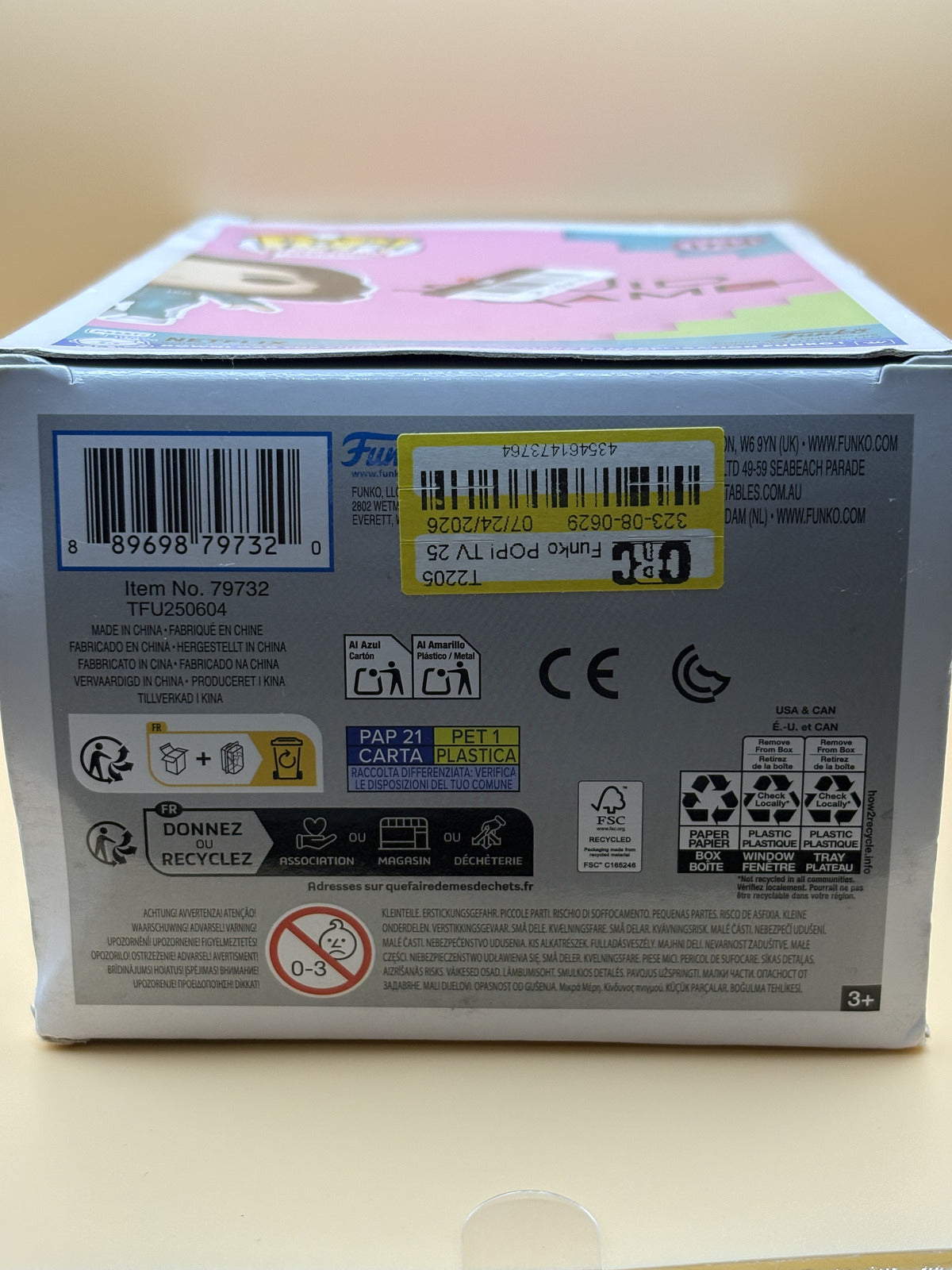 Funko Pop Squid Game Player 120 Hyun-Ju #1734 Netflix Vinyl Box Damage — photo 4