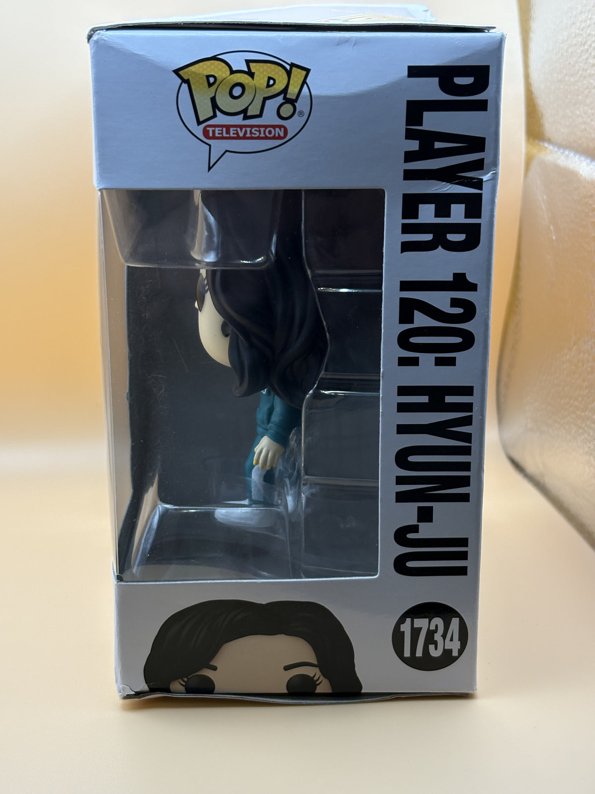 Funko Pop Squid Game Player 120 Hyun-Ju #1734 Netflix Vinyl Box Damage — photo 8
